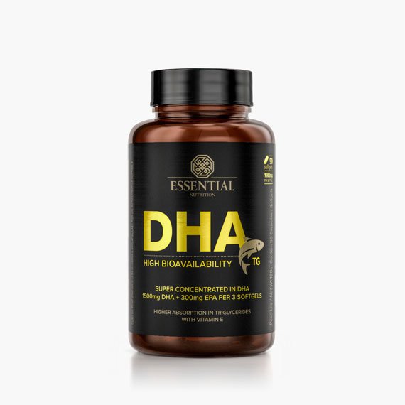 DHA TG Ômega 3 ultraconcentrado em DHA Essential Nutrition