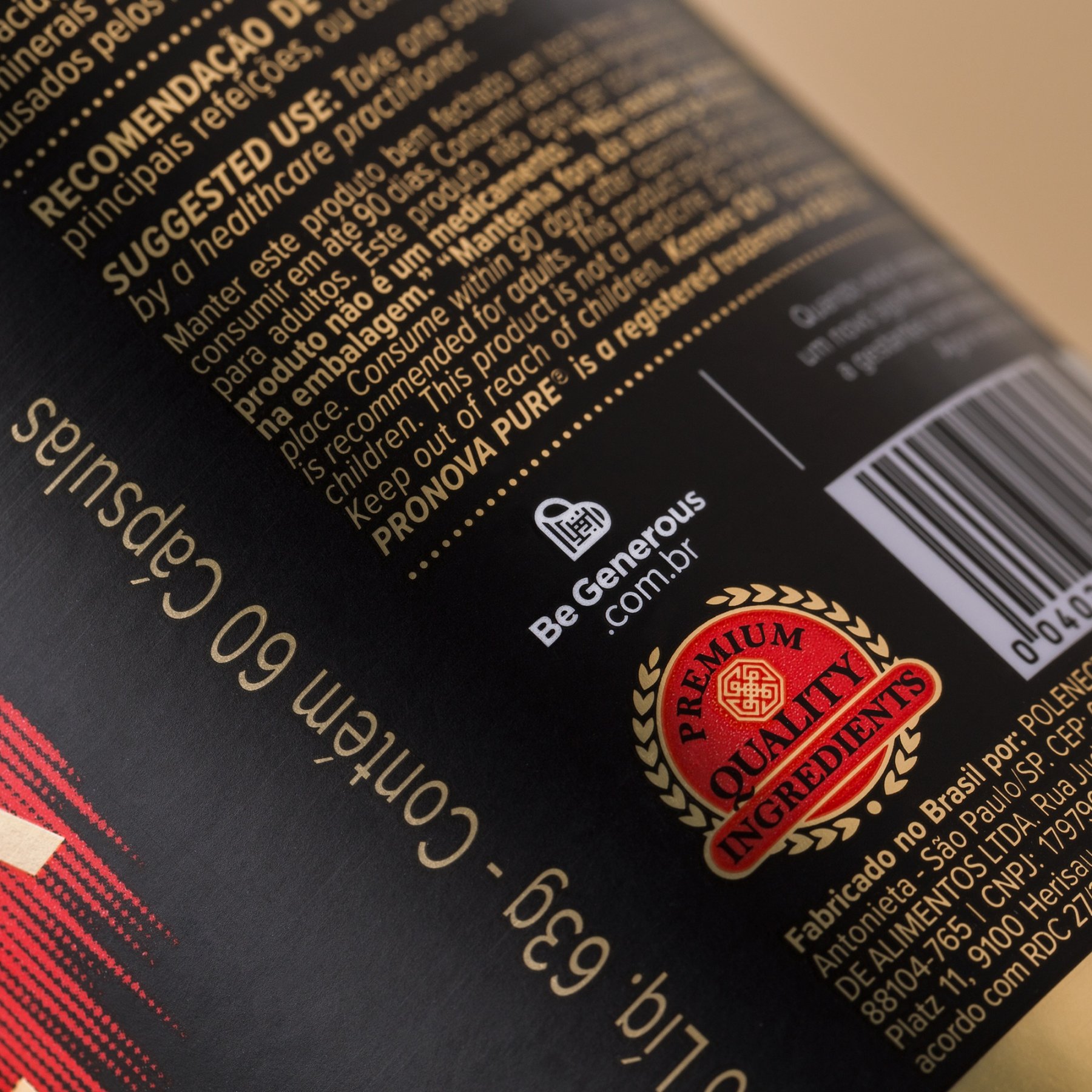 Omega Core 60 caps. Ômega 3 + nutrientes Essential Nutrition