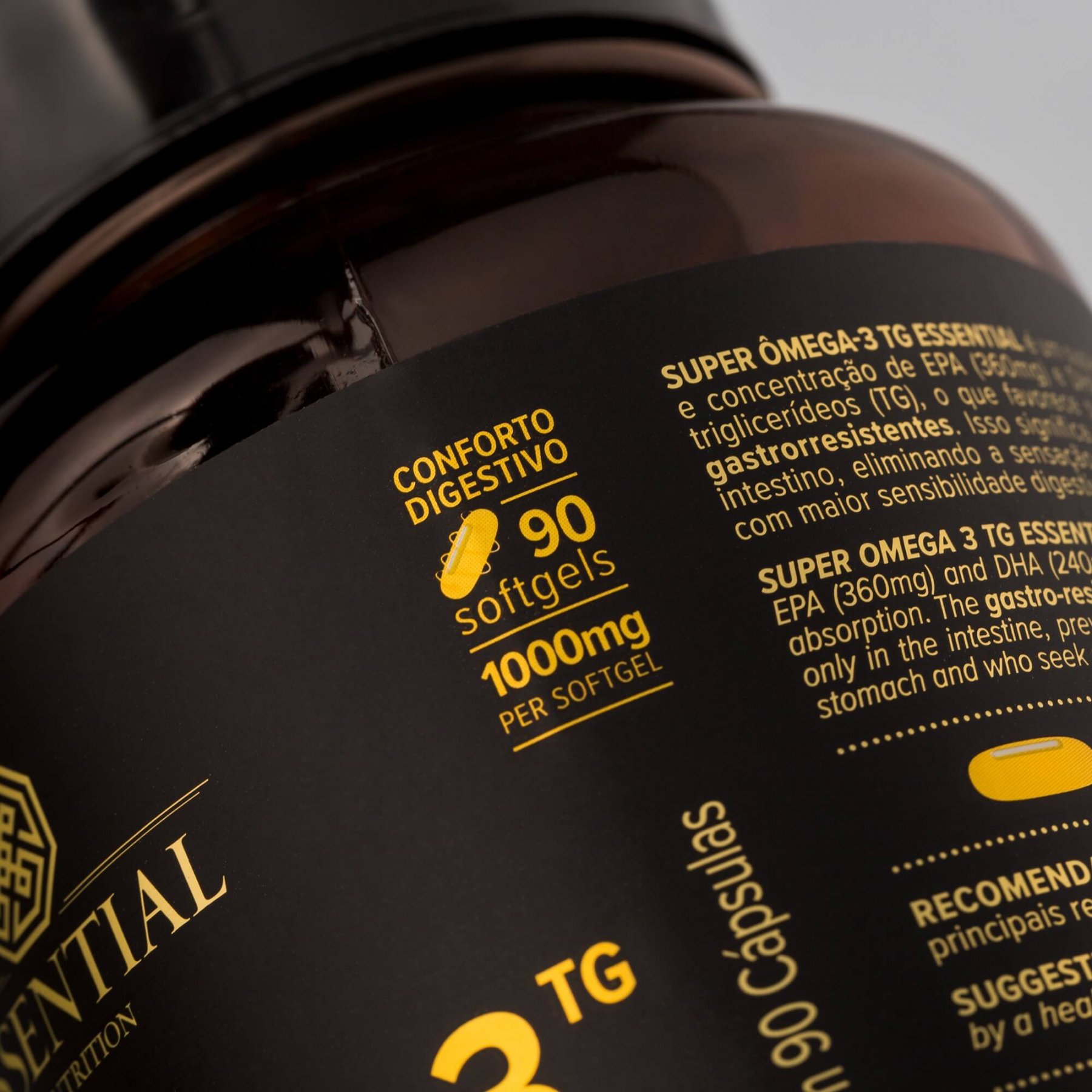 Super Omega3 TG Gastro Resistente 90 capsulas Essential Nutrition Essential Nutrition