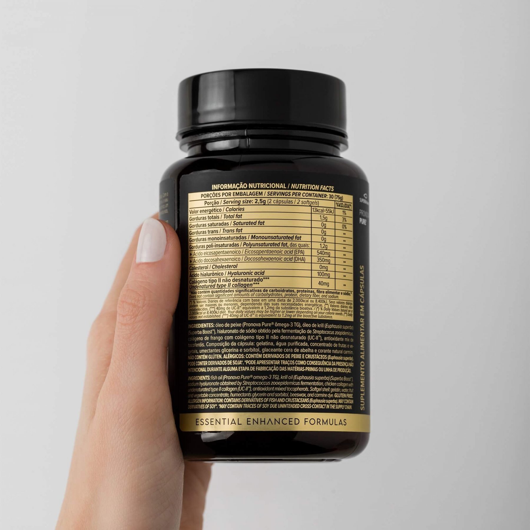 Conheça Ômega Joint Suplemento de Ômega3 Essential Nutrition