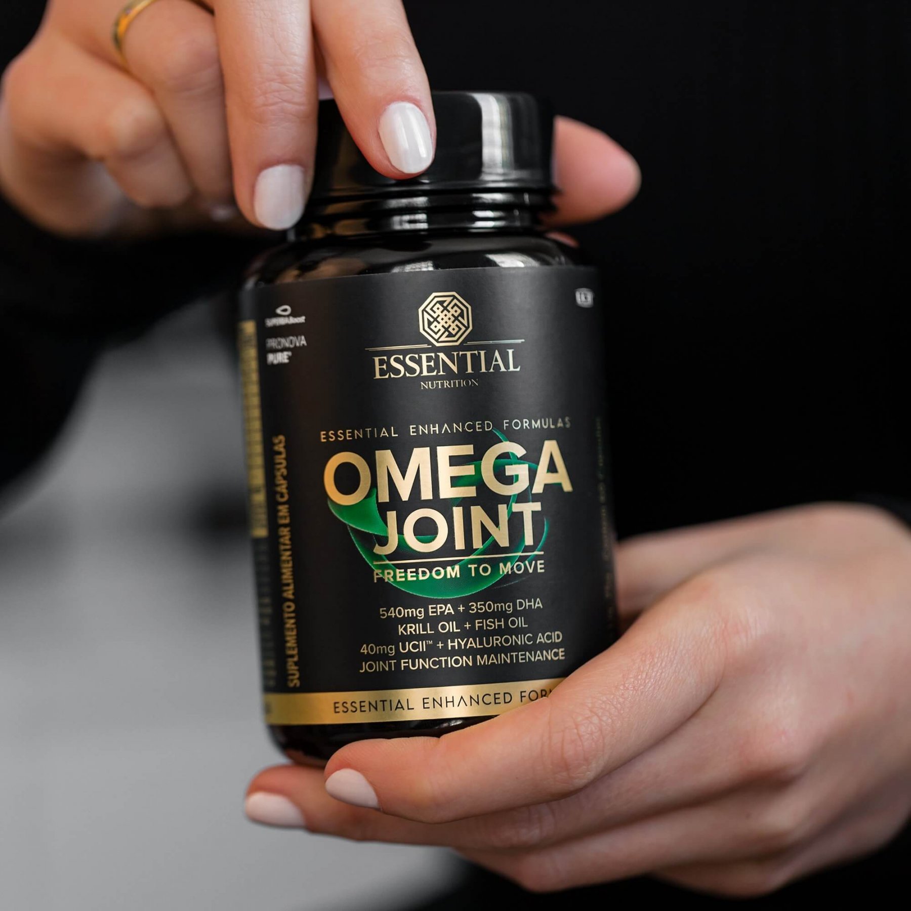 Conheça Ômega Joint Suplemento de Ômega3 Essential Nutrition