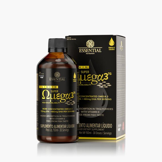 Liquid Super Omega3 TG, 30 doses de 5 ml Essential Nutrition