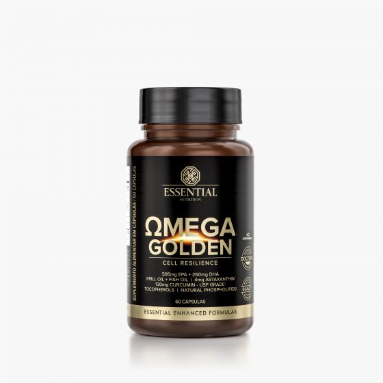 Omega Golden mega 3 Curcumina Astaxantina Essential Nutrition