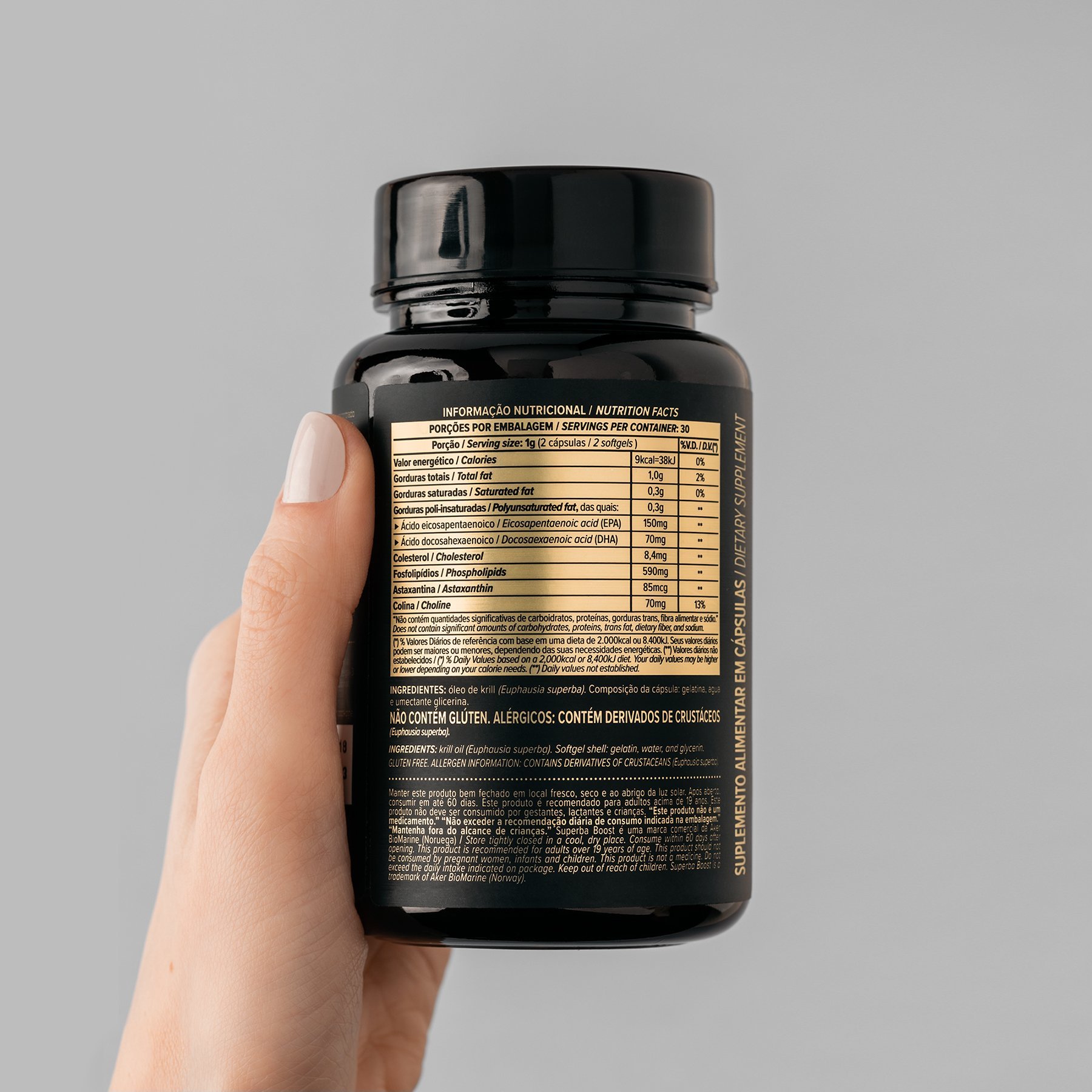 Compre já Krill Oil  Ômega-3 + Astaxantina - Essential Nutrition