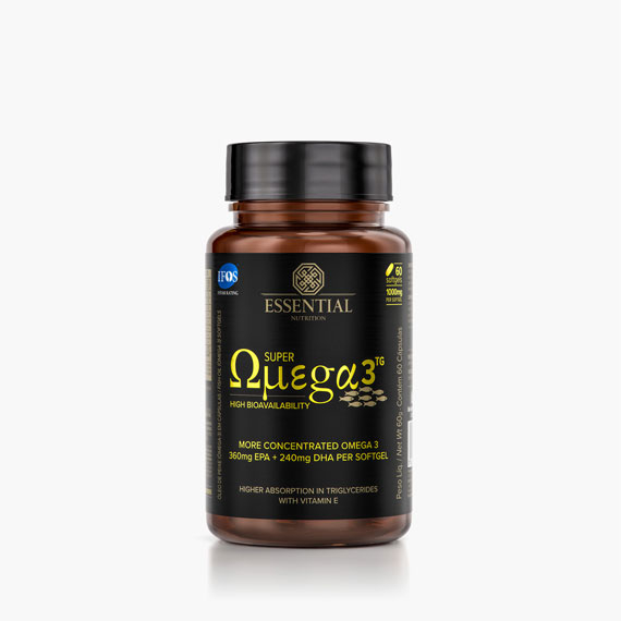 Super Ômega3 TG 60 caps. (30 doses) Essential Nutrition