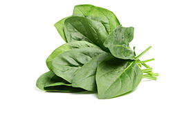 Espinafre é um dos alimentos alcalinos