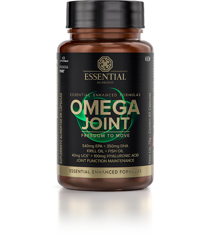 Conheça Ômega Joint Suplemento de Ômega3 Essential Nutrition
