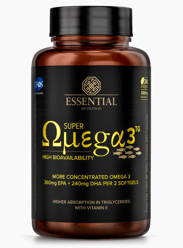 DHA TG  Ômega 3 ultraconcentrado em DHA - Essential Nutrition